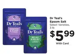 Ralphs Dr Teal's Epsom Salt offer