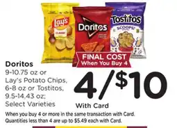 Ralphs Doritos offer