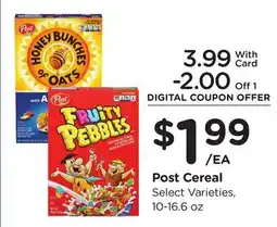 Ralphs Post Cereal offer