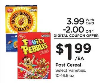 Ralphs Post Cereal offer