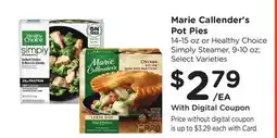 Ralphs Marie Callender's Pot Pies offer