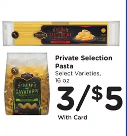 Ralphs Private Selection Pasta offer