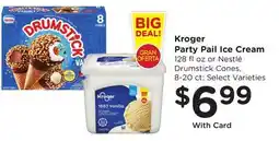 Ralphs Kroger Party Pail Ice Cream offer