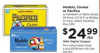 Ralphs Modelo, Corona or Pacifico or Heineken or Stella Artois offer