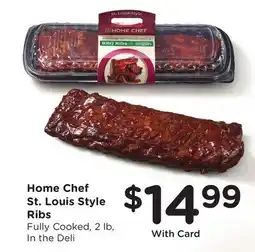 Ralphs Home Chef St. Louis Style Ribs offer