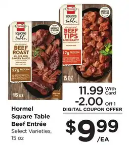 Ralphs Hormel Square Table Beef Entree offer
