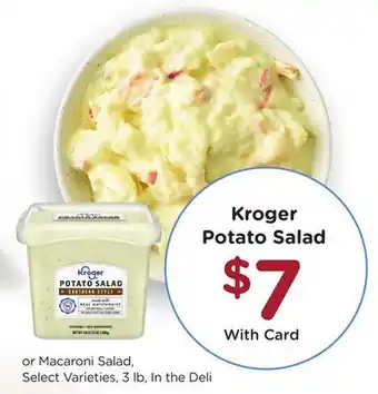 Ralphs Kroger Potato Salad offer