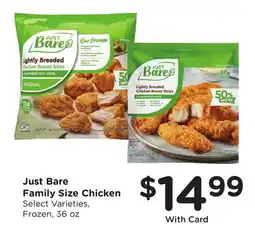 Ralphs Just Bare Family Size Chicken offer