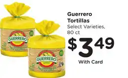 Ralphs Guerrero Tortillas offer