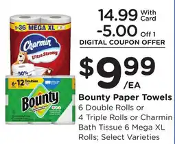Ralphs Bounty Paper Towels offer