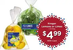 Ralphs Kroger Lemons or Limes offer