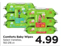 Food 4 Less Comforts Baby Wipes offer