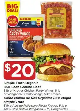 Food 4 Less Simple Truth Organic 85% Lean Ground Beef offer