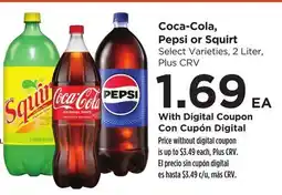 Food 4 Less Coca-Cola, Pepsi or Squirt offer