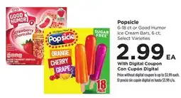 Food 4 Less Popsicle Ice Cream Bars offer