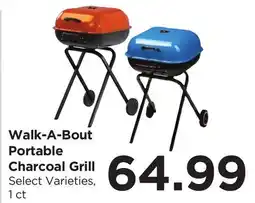 Food 4 Less Walk-A-Bout Portable Charcoal Grill offer