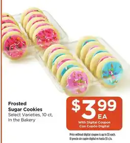 Food 4 Less Frosted Sugar Cookies offer