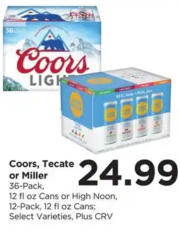 Food 4 Less Coors, Tecate or Miller offer
