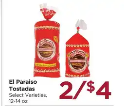 Food 4 Less El Paraiso Tostadas offer