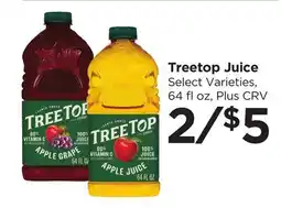 Food 4 Less Treetop Juice offer