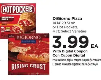 Food 4 Less DiGiorno Pizza offer