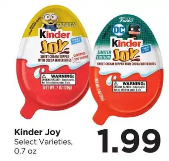 Food 4 Less Kinder Joy offer