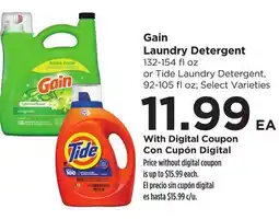 Food 4 Less Gain Laundry Detergent offer