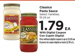 Food 4 Less Classico Pasta Sauce offer