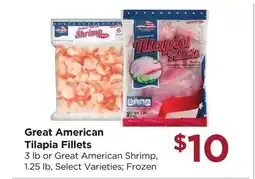 Food 4 Less Great American Tilapia Fillets offer