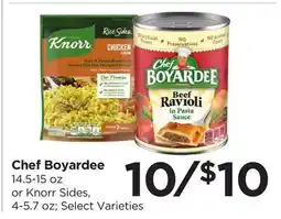 Food 4 Less Chef Boyardee offer