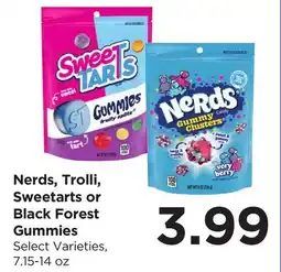 Food 4 Less Nerds, Trolli, Sweetarts or Black Forest Gummies offer