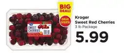 Food 4 Less Kroger Sweet Red Cherries offer