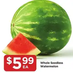 Food 4 Less Whole Seedless Watermelon offer