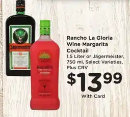 Ralphs Rancho La Gloria Wine Margarita Cocktail offer