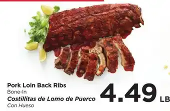Food 4 Less Pork Loin Back Ribs offer