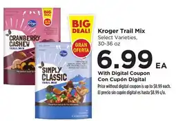 Food 4 Less Kroger Trail Mix offer