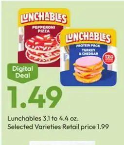 Stater Bros Lunchables offer
