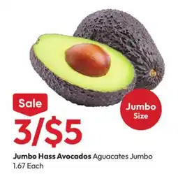 Stater Bros Jumbo Hass Avocados offer