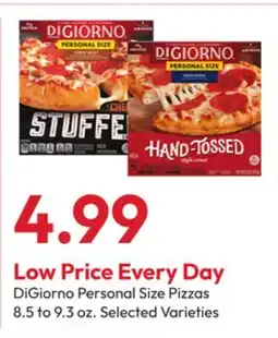 Stater Bros DiGiorno Personal Size Pizzas offer