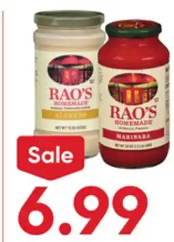 Stater Bros Rao's Homemade Pasta Sauce offer
