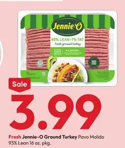 Stater Bros Fresh Jennie-O Ground Turkey offer