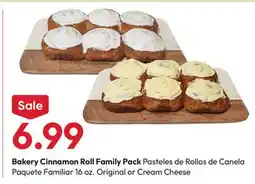 Stater Bros Bakery Cinnamon Roll Family Pack offer