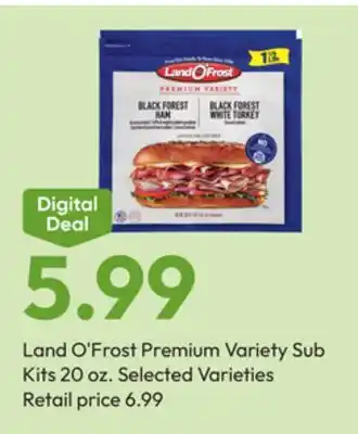 Stater Bros Land O'Frost Premium Variety Sub Kits offer