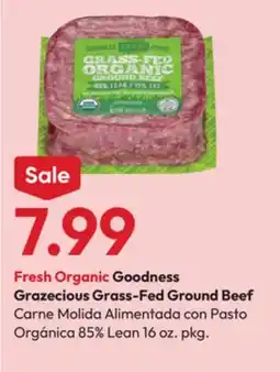 Stater Bros Goodness Grazecious Grass-Fed Ground Beef offer