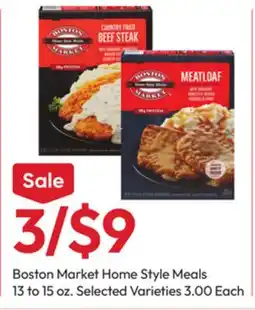 Stater Bros Boston Market Home Style Meals offer