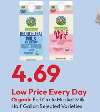 Stater Bros Organic Full Circle Market Milk offer