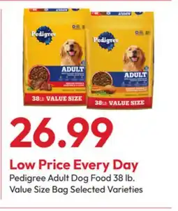 Stater Bros Pedigree Adult Dog Food offer