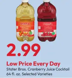 Stater Bros Stater Bros. Cranberry Juice Cocktail offer