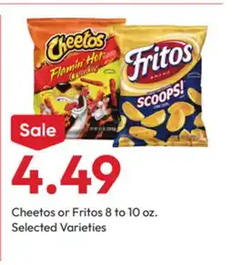 Stater Bros Cheetos or Fritos offer