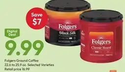 Stater Bros Folgers Ground Coffee offer
